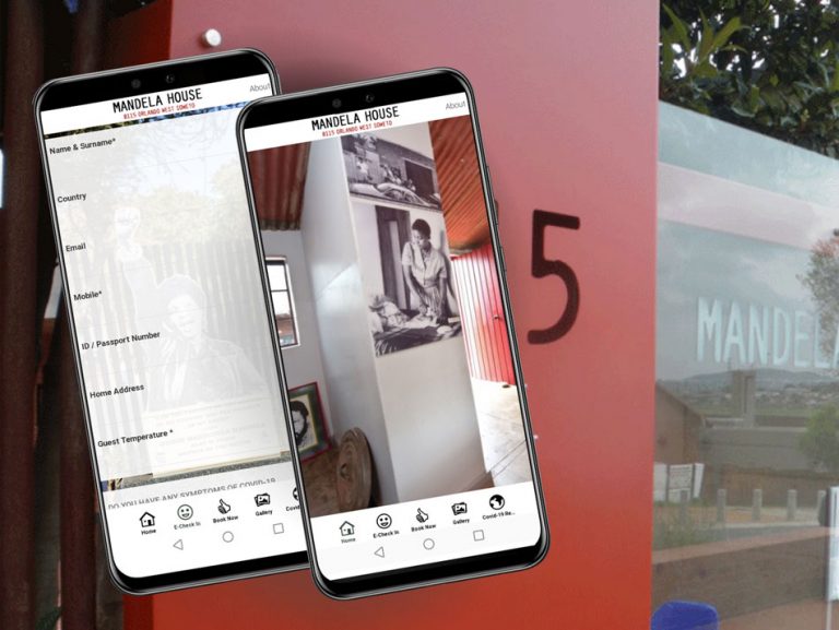 Mandela House — Custom Mobile App
